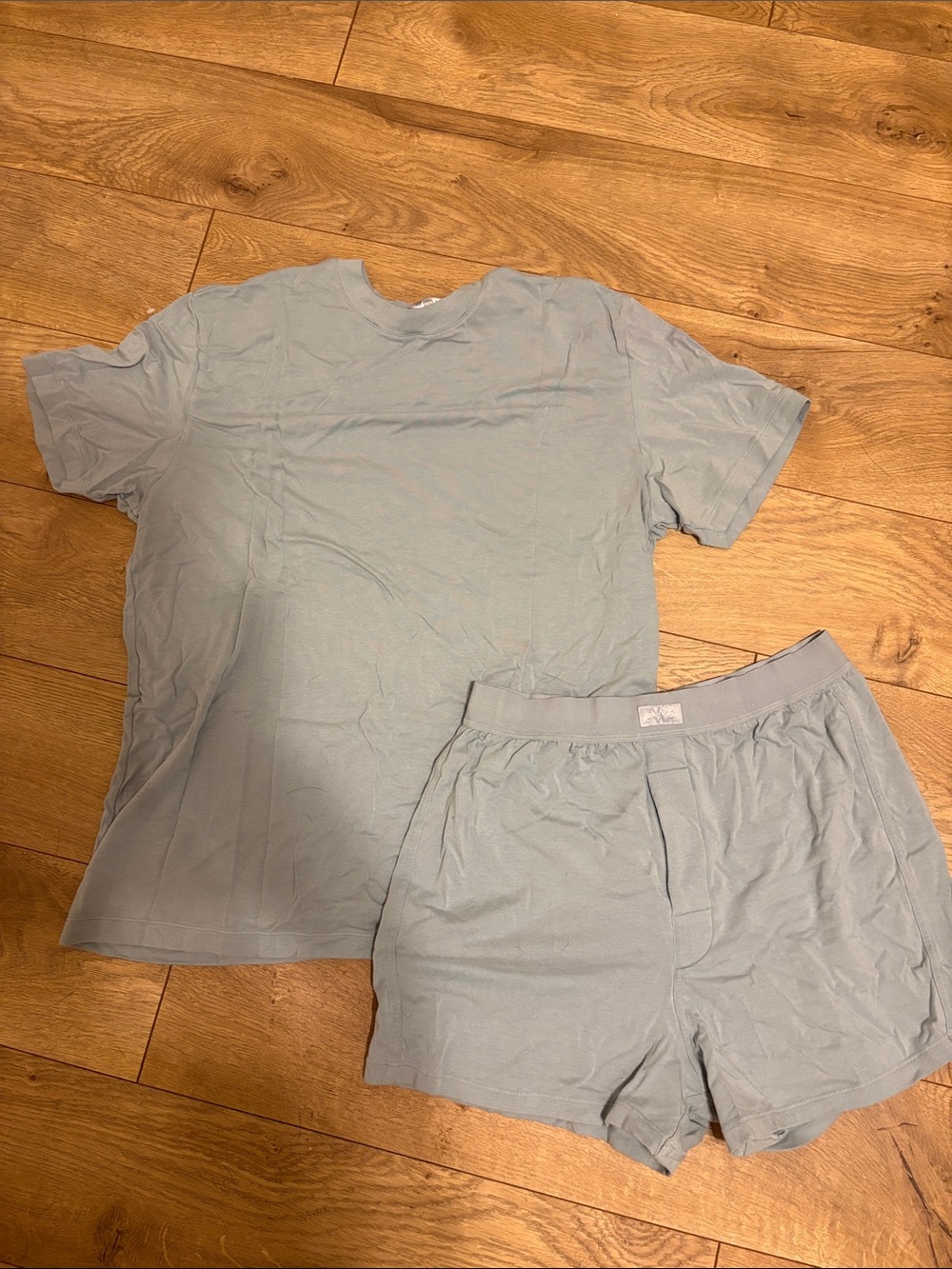 SKIMS Boyfriend T-shirt and Loose Boxer